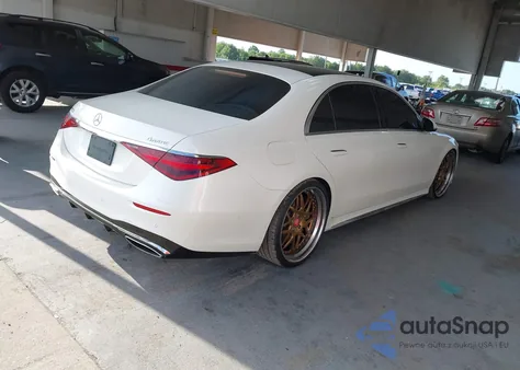 2021 Mercedes-Benz S 580 4Matic z USA, uszkodzony, nr VIN W1K6G7GB8MA035638